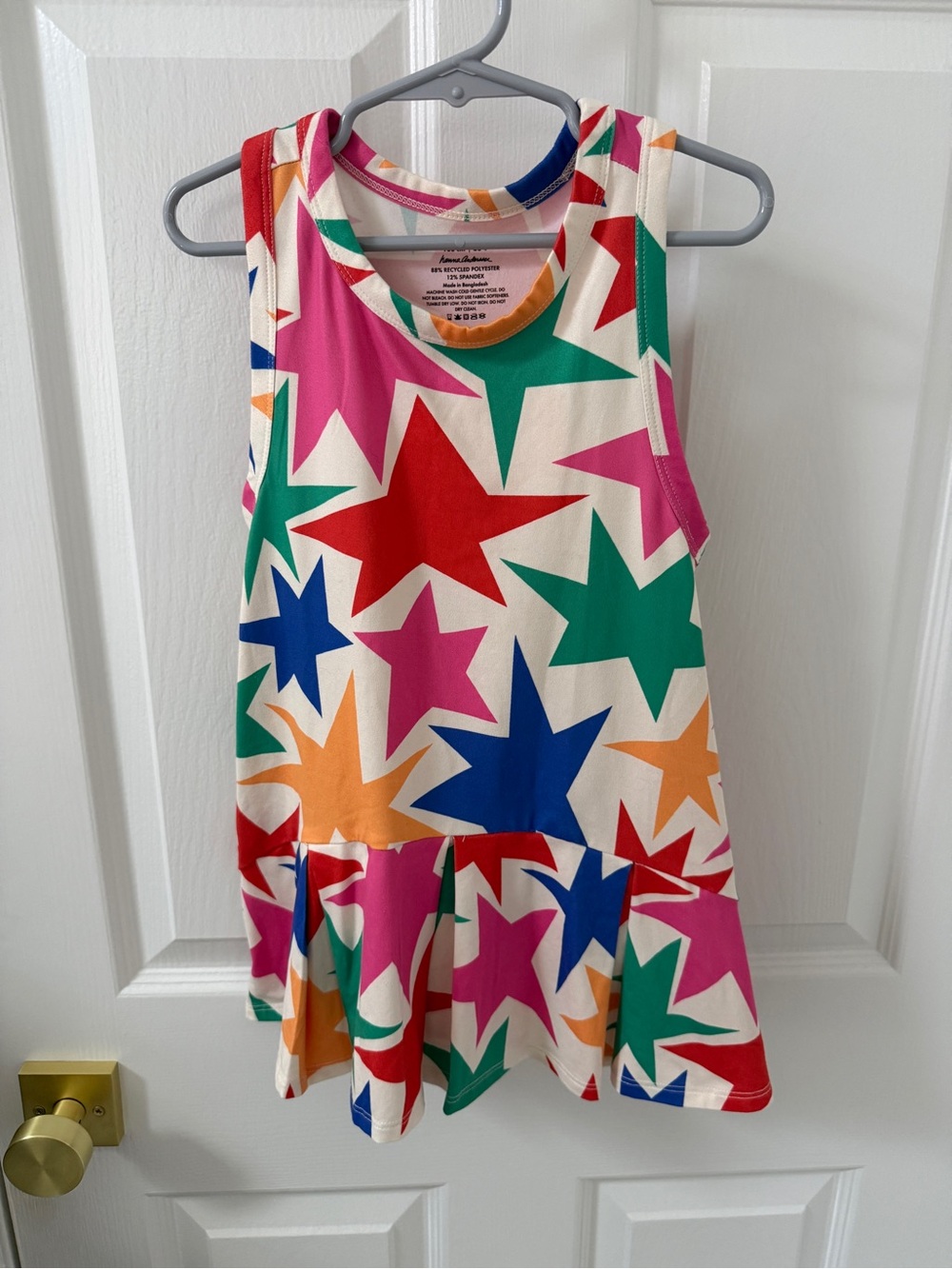 Hanna Andersson Active MadeForSun Dress, Size 4